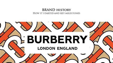 burberry pais de origen|the history of burberry.